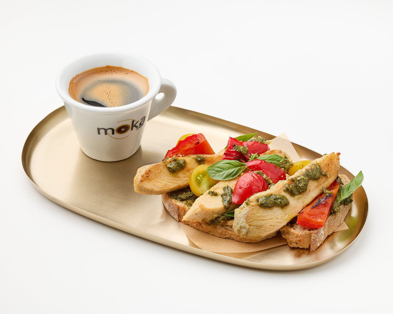 Chicken & Pesto Bruschetta Combo