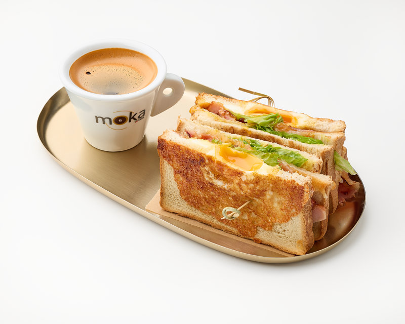 Egg & Bacon Sandwich Combo