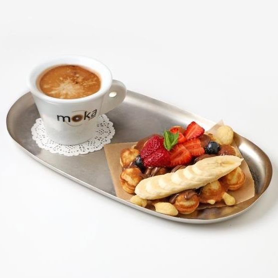 Bubble Waffle Combo