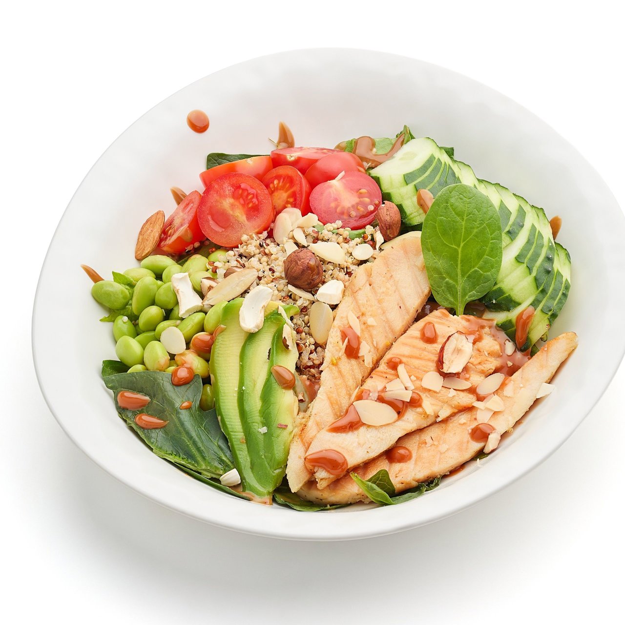 Chicken and quinoa salad