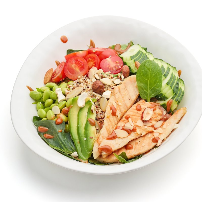 Chicken and quinoa salad