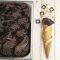 Dark chocolate gelato